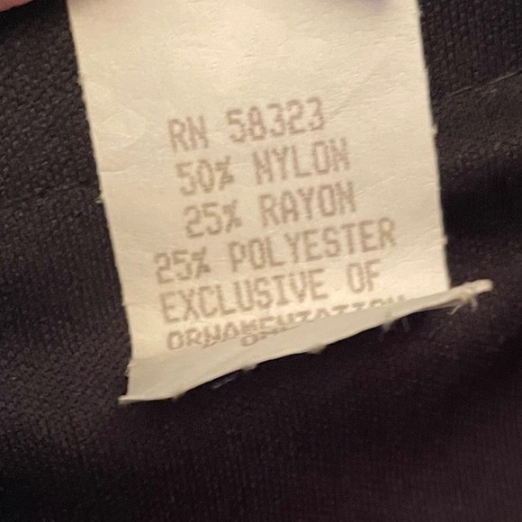 Susan Roselli Vijack Black Lace Off Shoulder Ruffled Bow Party Dress 9-10 USA - Picture 9 of 9